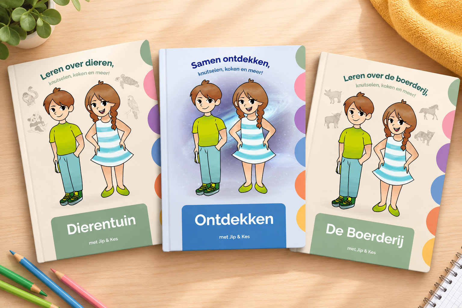 Pakket Dieren en natuur: 3 themaboeken - Afbeelding 1
