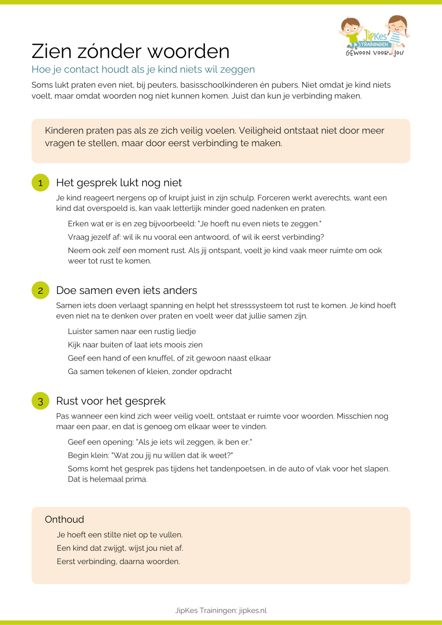 Kaart: Kijk verder dan het gedrag - Afbeelding 2